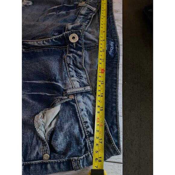 Deja Bleu Women’s Plus Size 20 Distressed Ripped Skinny Jeans Blue Denim - Picture 6 of 8